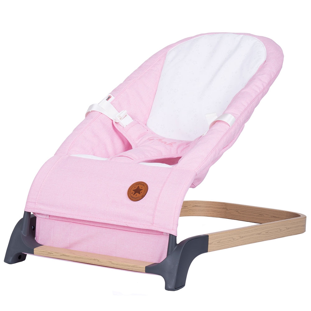 Scaunel balansoar Chipolino Noah blush wood Balansoar