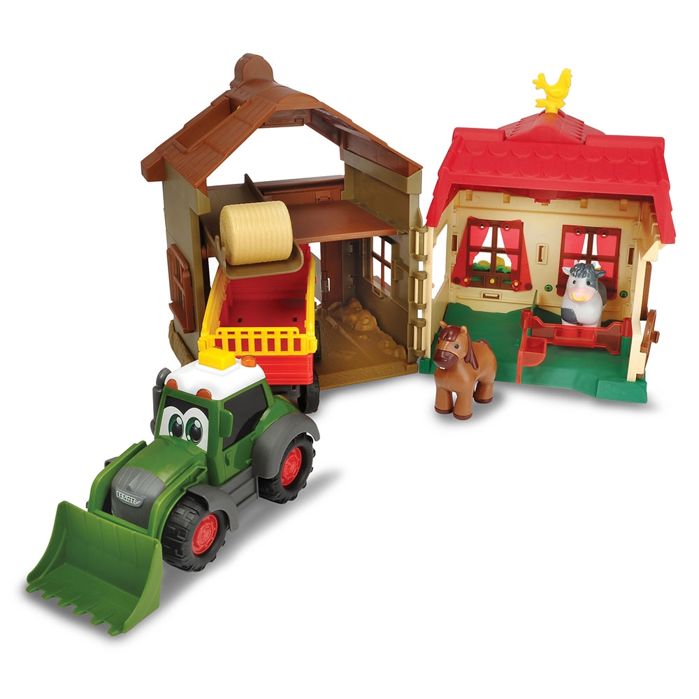 Set Dickie Toys Happy Farm House cu tractor si accesorii Accesorii
