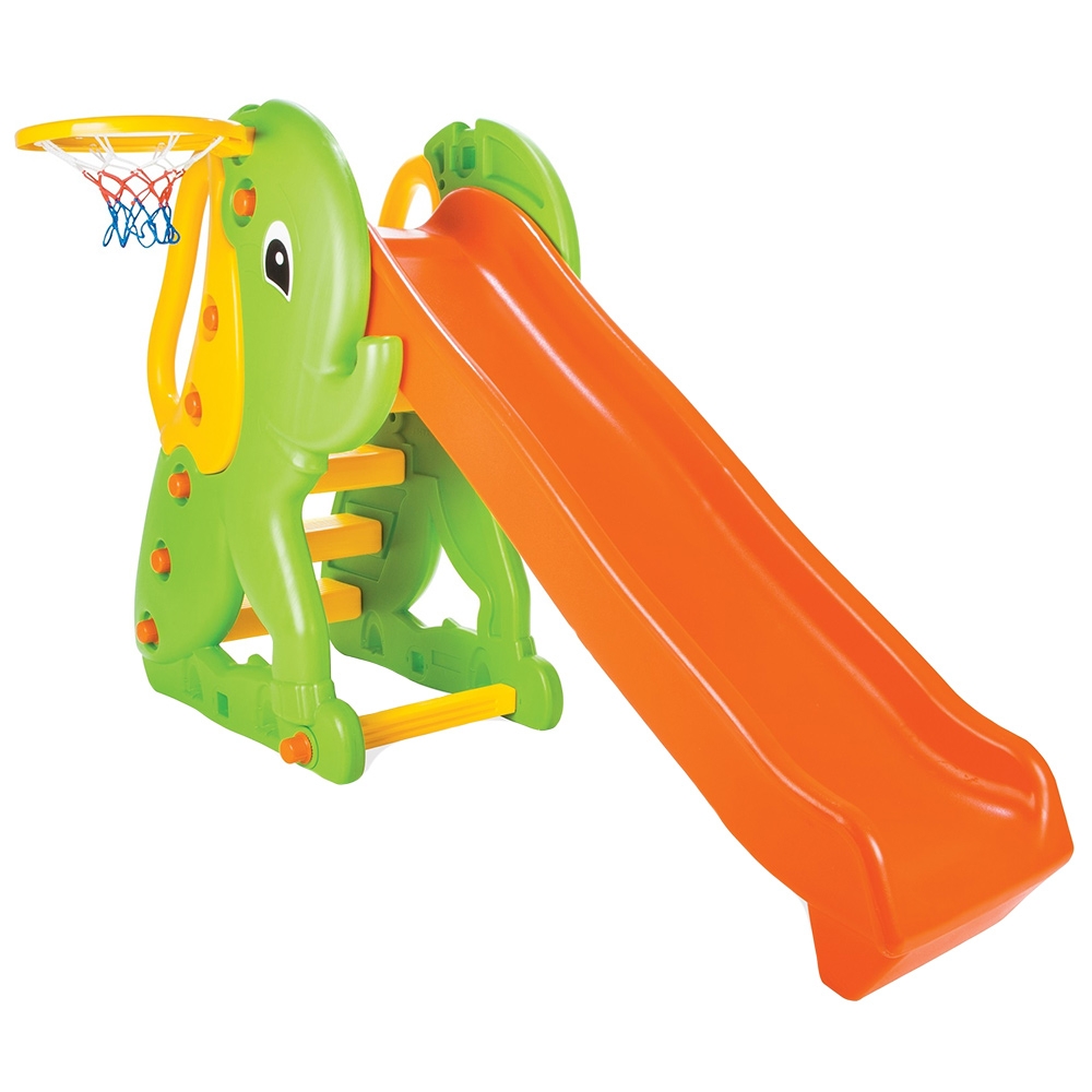 Tobogan Pilsan Elephant Slide orange green hubners.ro