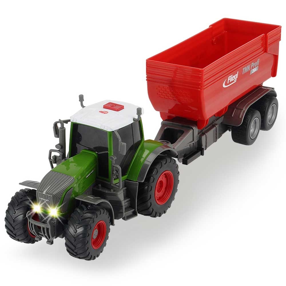 Tractor Dickie Toys Fendt 939 Vario cu remorca 41 cm Jucarii copii